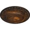 Ekena Millwork Lyon Ceiling Medallion (Fits Canopies up to 3 5/8"), Hand-Painted Rust, 23 1/2"OD x 3 1/4"P CM23LYRUS - alternate 4